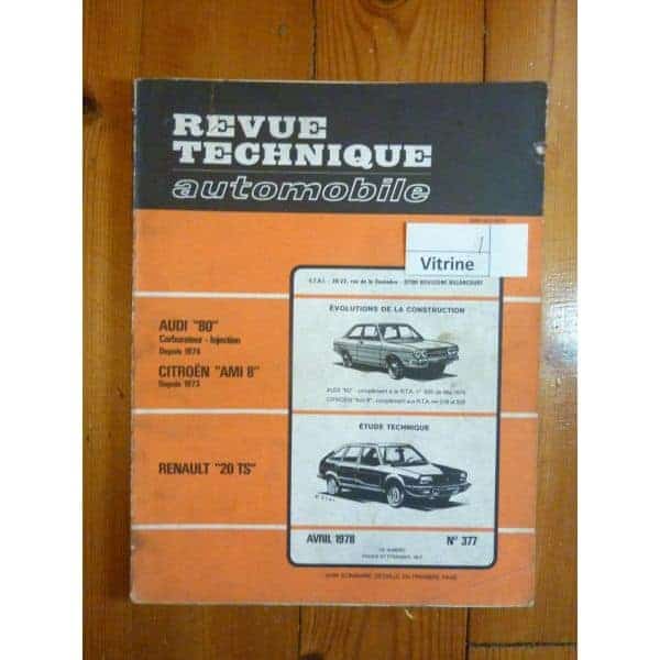 R20 TS Revue Technique Renault