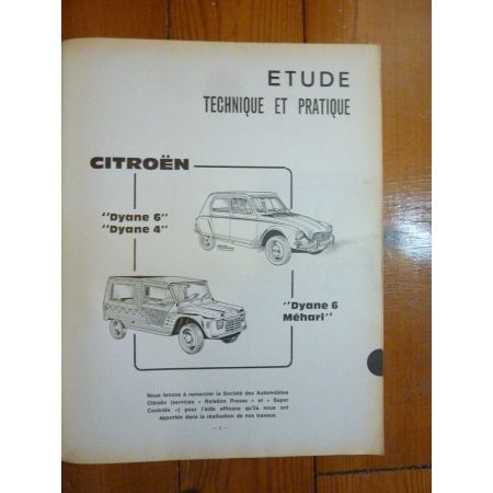 Dyane Mehari Acadiane Revue Technique Citroen