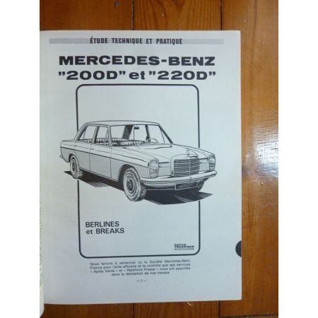 200D 220D Revue Technique Mercedes