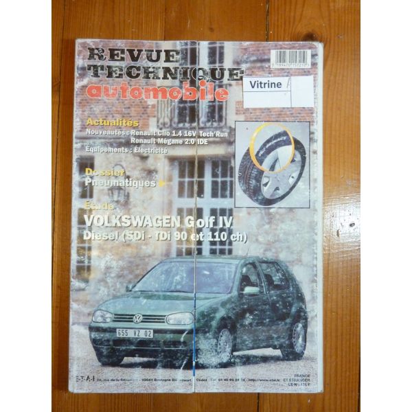 Golf IV Die Revue Technique Volkswagen