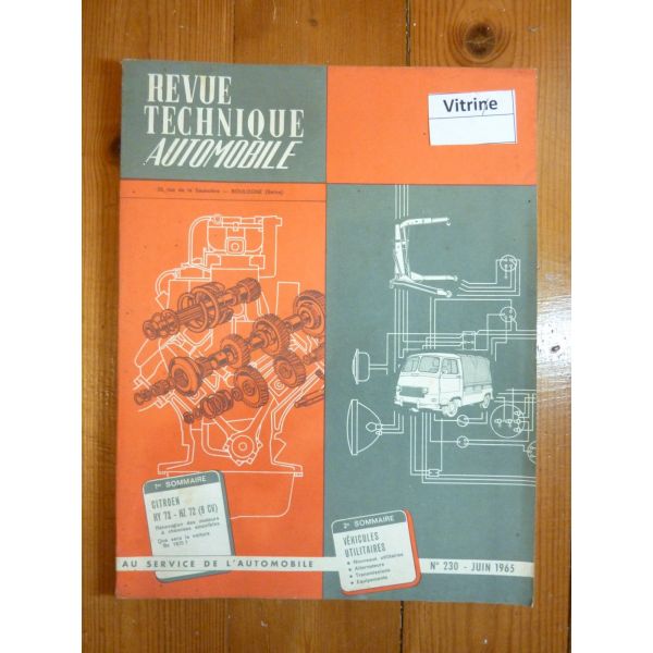 HY HZ 9cv Revue Technique Citroen