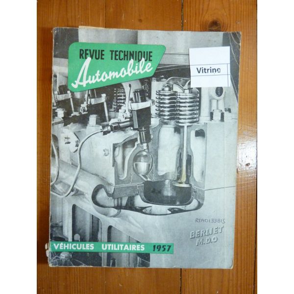 Utilitaires 57 Revue Technique Berliet