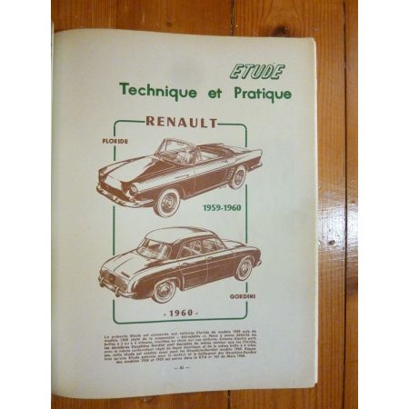Floride Gordini Revue Technique Renault