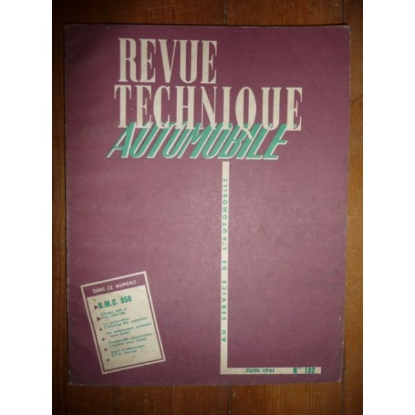 BMC 850 Revue Technique Austin Mini Mg British Leyland