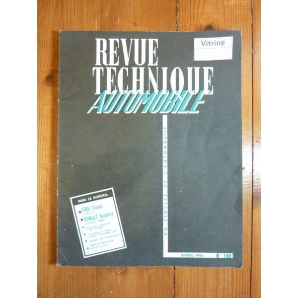 Taunus 17MP3 Revue Technique Ford