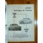 600 600D Revue Technique Fiat