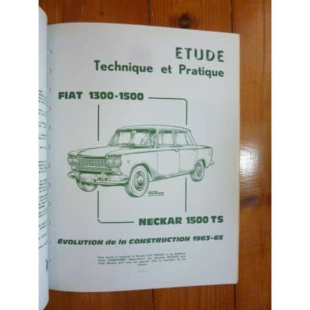 1300 1500 ID19 FORD Revue Technique Citroen Fiat