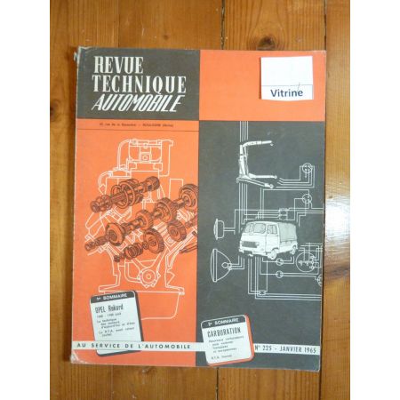 REKORD Revue Technique Opel