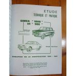 1000 64- Revue Technique Simca Talbot