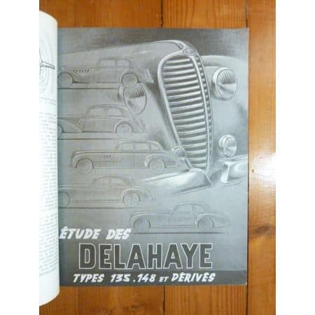 148L Revue Technique Delahaye