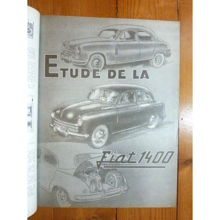 1400 PONY Revue Technique Agricole MF Massey Ferguson Fiat