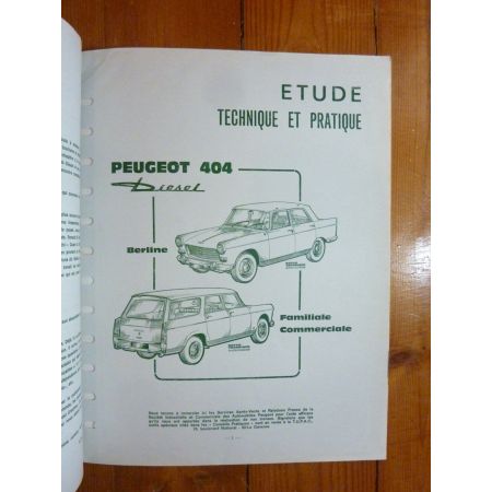 404 Die Revue Technique Peugeot