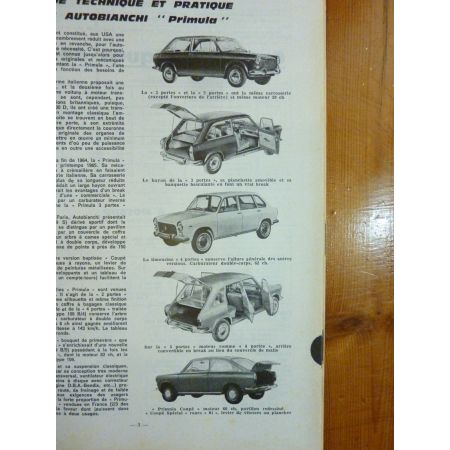 Primula Revue Technique Autobianchi