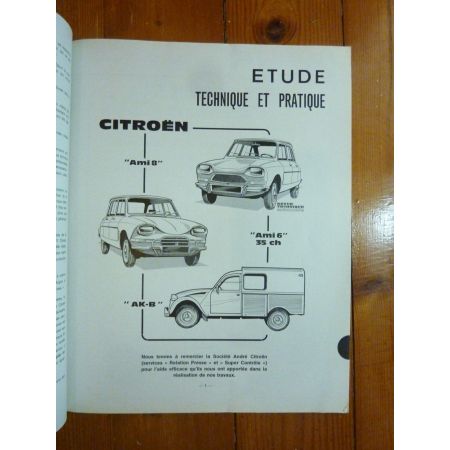 AMI 6 8 Revue Technique Citroen