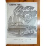 CHRYSLER C52, C53, C54, C55 RTA0084 revue technique