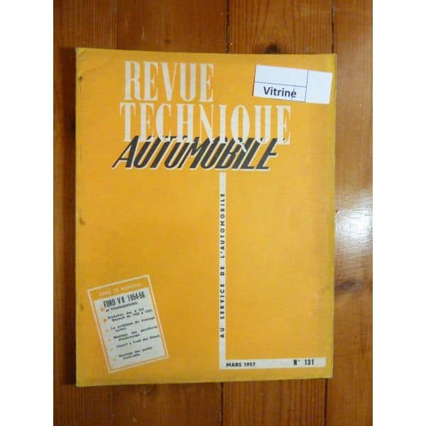 V8 Thunderbird Revue Technique Ford