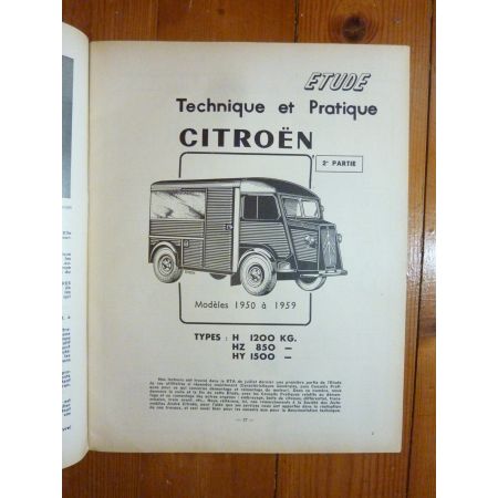 H HY HZ Revue Technique Citroen