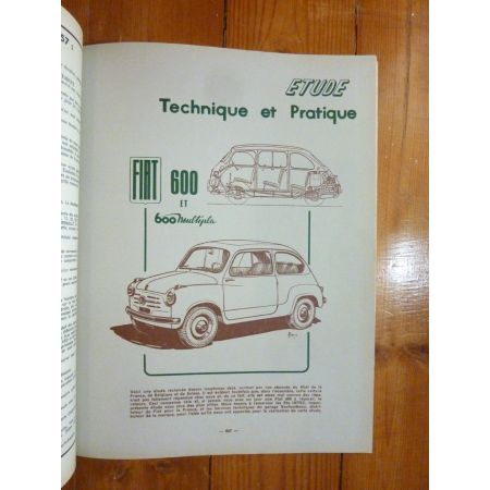 600 MULTIPLA Revue Technique Fiat