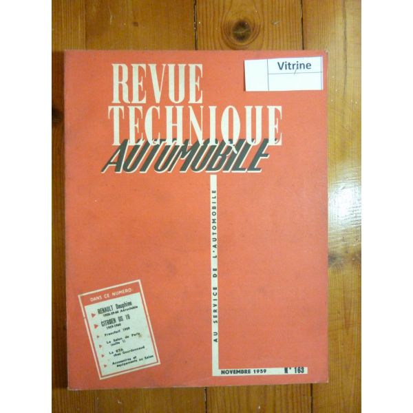 Evol Dauphine DS 19 Revue Technique Citroen Renault