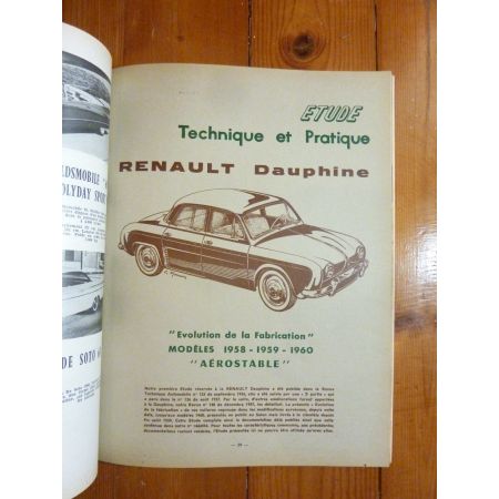 Evol Dauphine DS 19 Revue Technique Citroen Renault