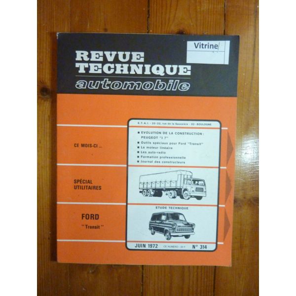 Transit Revue Technique Ford