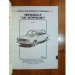 R12 Gordini Revue Technique Renault