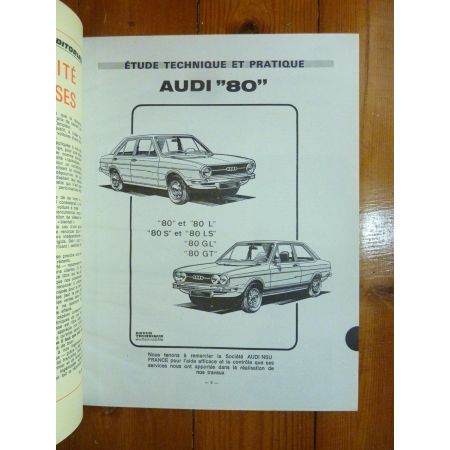 80 Revue Technique Audi