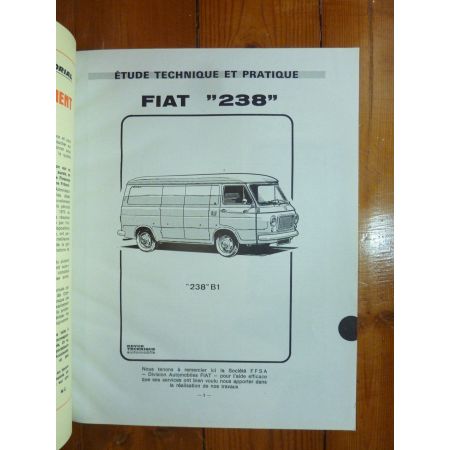 238 Revue Technique Fiat