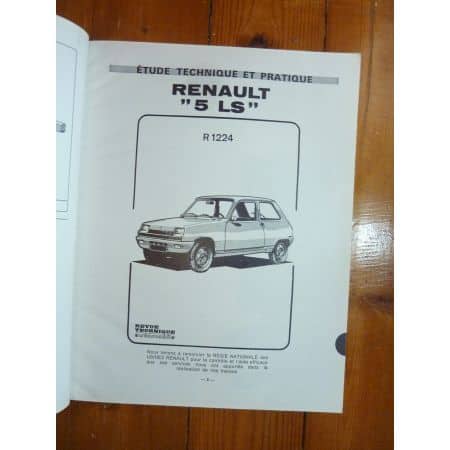 R5 LS Revue Technique Renault