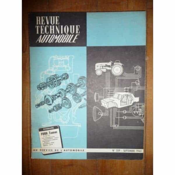 Taunus 12MP4 Revue Technique Ford