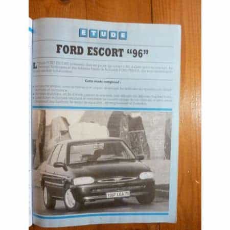 Escort 96 Revue Technique Ford