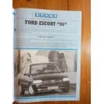 Escort 96 Revue Technique Ford