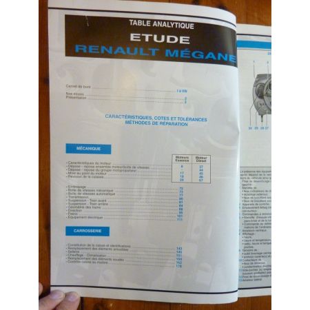 Megane 99- Revue Technique Renault