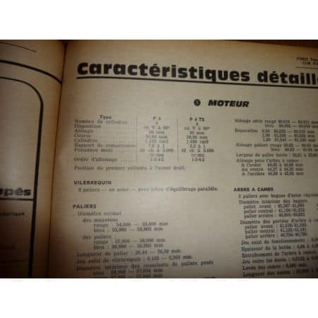 Taunus 12MP4 Revue Technique Ford