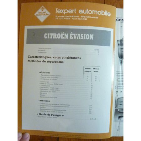 Evasion Revue Technique Citroen