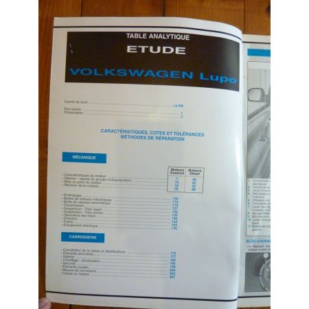 LUPO Revue Technique Volkswagen