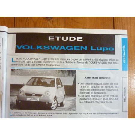 LUPO Revue Technique Volkswagen