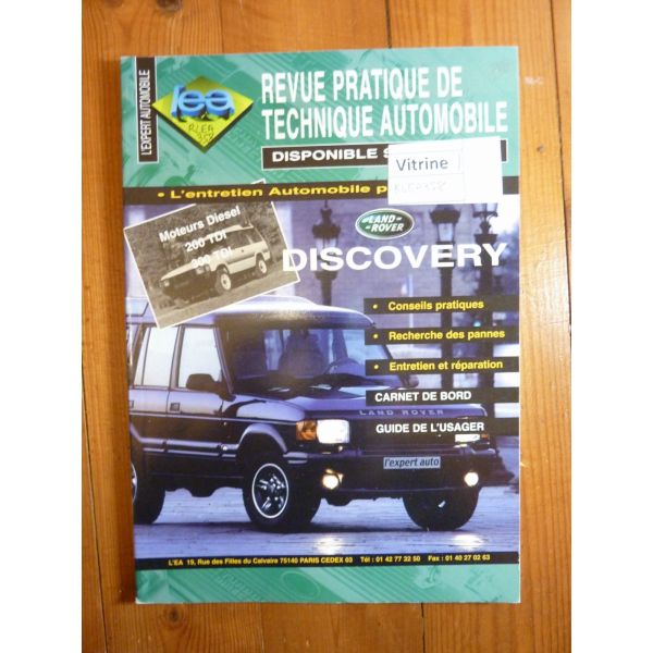 discovery Revue Technique Land Rover