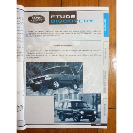 discovery Revue Technique Land Rover