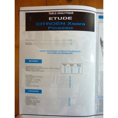 Picasso Revue Technique Citroen