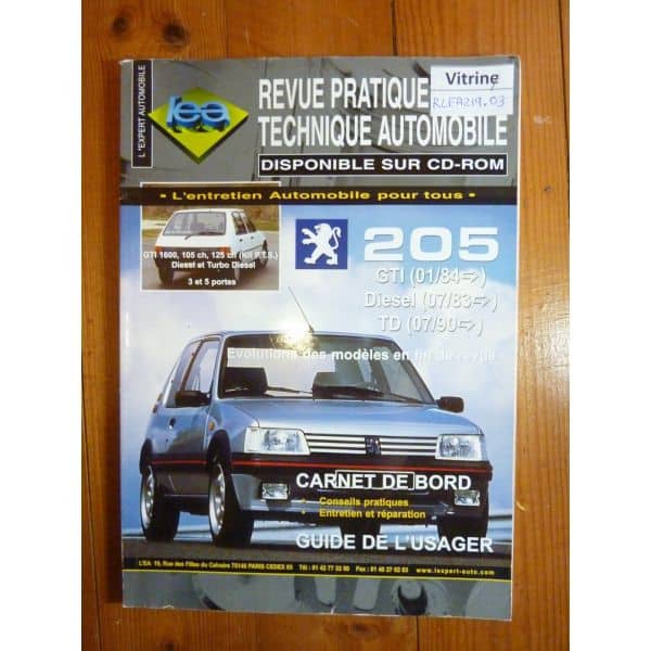 205 Revue Technique Peugeot