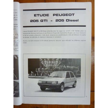 205 Revue Technique Peugeot