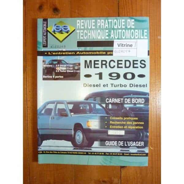 190D TD Revue Technique Mercedes