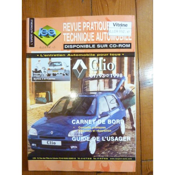 Clio 93-98 Revue Technique Renault