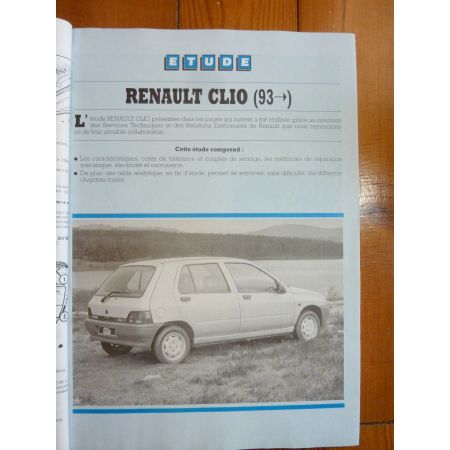 Clio 93-98 Revue Technique Renault
