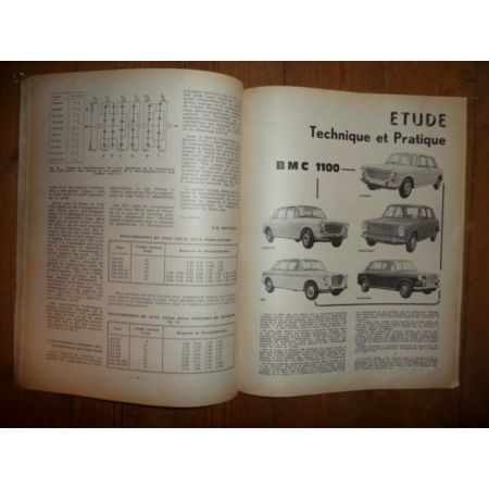 BMC 1100 Revue Technique Austin Mini Mg British Leyland