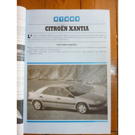 Xantia 97- Revue Technique Citroen