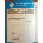 Corsa B 93-98 Revue Technique opel
