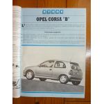 Corsa B 93-98 Revue Technique opel