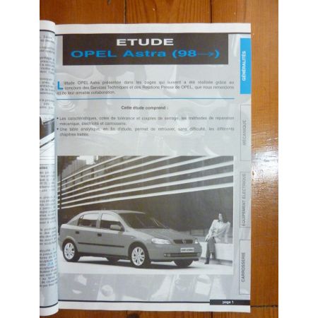 Astra 98- Revue Technique Opel